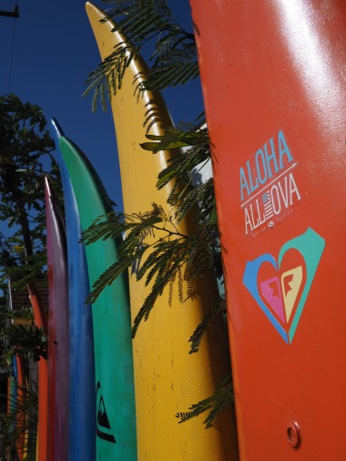 Devanture Aloha surf Hostel